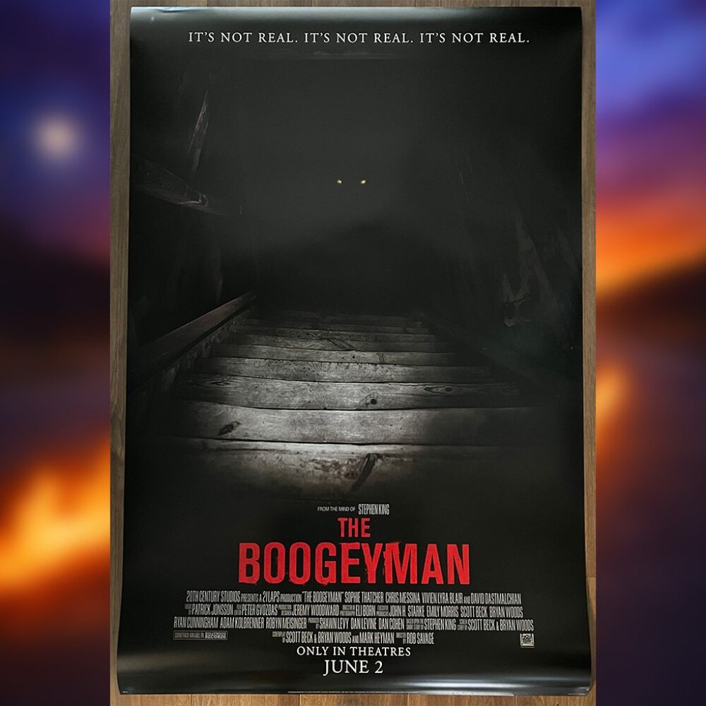 THE BOOGEYMAN (2023) - ORIGINAL DOUBLE SIDED MOVIE POSTER